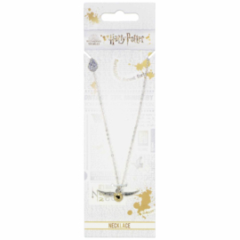 (Pre-order) Harry Potter Pendant & Necklace The Golden Snitch (silver plated)