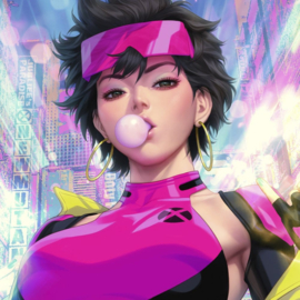 (Pre-order) X-Men Marvel Art Print Jubilee 46 x 61 cm - unframed