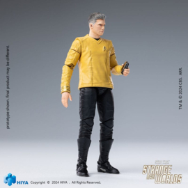 (Pre-order) Star Trek Strange New Worlds Exquisite Mini Series  Actionfigur 1/18 Pike 11 cm