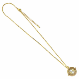 (Pre-order) Harry Potter Pendant & Necklace Fixed Time Turner (gold plated)