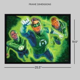 (Pre-order) DC Comics Fine Art Print Green Lantern 61 x 41 cm - unframed