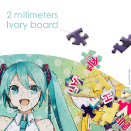 (Pre-order) Hatsune Miku Jigsaw Puzzle Round 500 pieces