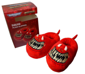 (Pre-order) Warhammer 40,000 Slippers Red Squig Slippers (One Size)