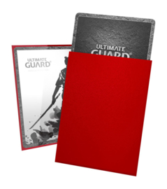 (Pre-order) Ultimate Guard Katana Sleeves Standard Size (100) - Red