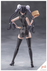 (Pre-order) Sousaishojoteien Plastic Model Kit 1/10 Kuon Yakushiji Qipao Costume 17 cm