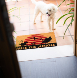 (Pre-order) Disney The Lion King Doormat Rule The Jungle 40 x 60 cm