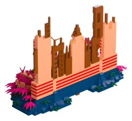 (Pre-order) Rain World Construction Kit Sky Islands