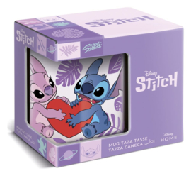 Lilo & Stitch Mug Angel & Stitch Heart 325 ml 