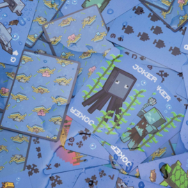 (Pre-order) Minecraft Playing Cards Waterproof