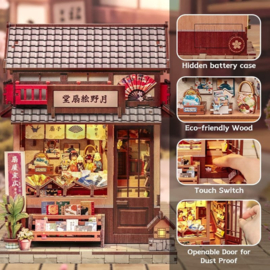 (Pre-order) Miniature House Model Kit Tsukino Eogi-dou 19 x 14 cm  
