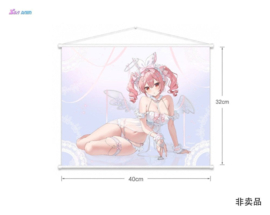 (Pre-order) Original Character PVC Figure 1/4 White Rabbit Rosu Angel Ver. Illustrated by Rosuuri Bonus Edition 23 cm