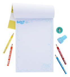(Pre-order) Bluey 14-Piece Creative Colouring Set