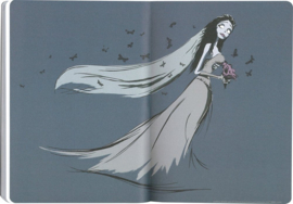 Corpse Bride Softcover Notebook Emily 21 cm