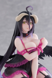 (Pre-order) Overlord Desktop Cute PVC Figure Albedo (Negligee ver.) 13 cm