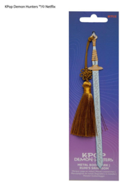 (Pre-order) KPop Demon Hunters Metal Bookmark Rumi's Saingeom
