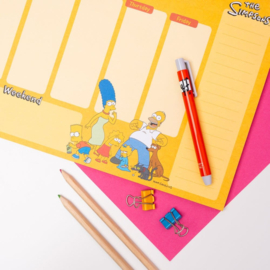(Pre-order) The Simpsons Weekly Planner A4