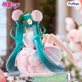 (Pre-order) Hatsune Miku Noodle Stopper PVC Figure Flower Fairy White Plum Blossom 13 cm