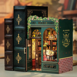 (Pre-order) Book Nook Owl Bookstore 17 x 12 cm  