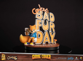 (Pre-order) ConkerÂ´s Bad Fur Day Statue Game Cover Exclusive Edition 45 cm