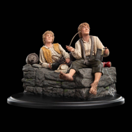 (Pre-order) The Lord of the Rings Mini Statue Merry and Pippin 12 cm
