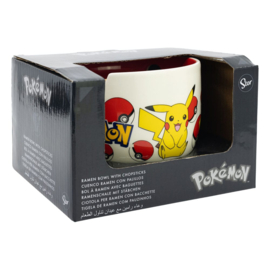 PokÃ©mon Ramen Bowl with Chopsticks Face