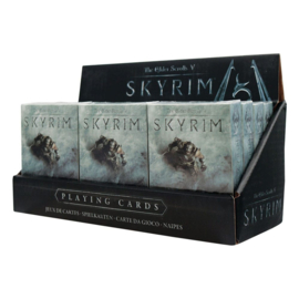 Elder Scrolls Skyrim Playing Cards Display (12)