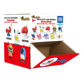 (Pre-order) Sanrio Twinchees Mini Figures Hello Kitty & Friends Hide Â´nÂ´ Seek 5 cm Display (24)