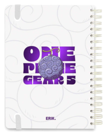 (Pre-order) One Piece School Diary weekly planner 2026/2027 Gear 5 A5