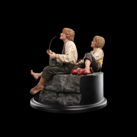 (Pre-order) The Lord of the Rings Mini Statue Merry and Pippin 12 cm