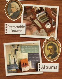 (Pre-order) Book Nook The Secret Rhythm 23 x 11 cm  
