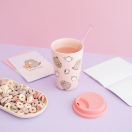 (Pre-order) Pusheen Ceramic Mug with Lid 400 ml