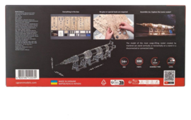 NASA Wooden Model Kit Saturn V