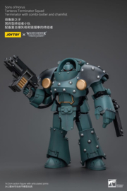 PRE-ORDER Warhammer The Horus Heresy Action Figure 1/18 Tartaros Terminator Squad Terminator With Combi-Bolter And Chainfist 12 cm