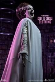 (Pre-order) Bride of Frankenstein Premium Format Mixed Media Statue The Bride of Frankenstein (Fabric Costume) 55 cm 