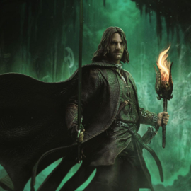 (Pre-order) The Lord of the Rings Art Scale Statue 1/10 Aragorn Unleashed 31 cm 