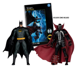 (Pre-order) DC Multiverse McFarlane Collector Edition Action Figure 2-Pack Batman & Spawn (Gold Label) 18 cm