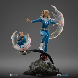 (Pre-order) Fantastic Four Art Scale Statue 1/10 Invisible Woman and Franklin 28 cm              