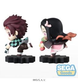 PRE-ORDER Demon Slayer: Kimetsu no Yaiba mOH!ment Figure 2-Pack Vol.1 7 cm