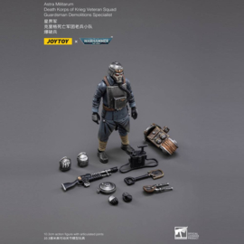 (Pre-order) Warhammer 40k Action Figure 1/18 Death Korps of Krieg Veteran Squad Guardsman Demolitions Specialist 10 cm