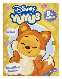 (Pre-order) Disney YuYus Plush Key rings Wave 2 Winnie the Pooh 13 cm Blindbox Display (8)