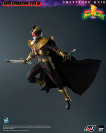 (Pre-order) Mighty Morphin Power Rangers Shattered Grid  FigZero Action Figure 1/6 Lord Drakkon Evo III 30 cm