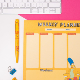 (Pre-order) The Simpsons Weekly Planner A4