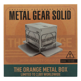 PRE-ORDER Metal Gear Solid 2 Replica Cardboard Box