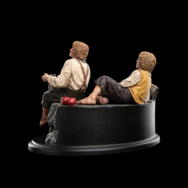 (Pre-order) The Lord of the Rings Mini Statue Merry and Pippin 12 cm