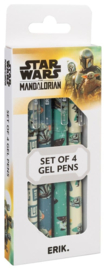 (Pre-order) Star Wars: The Mandalorian Erasable Pens Set (4)