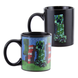 (Pre-order) Minecraft Heat Change Mug Creeper
