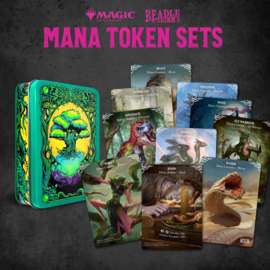 PRE-ORDER Magic the Gathering Dice and Token Pack Green Mana