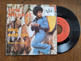 Tony Sherman met Sing with me 1975 Single nr S20233220