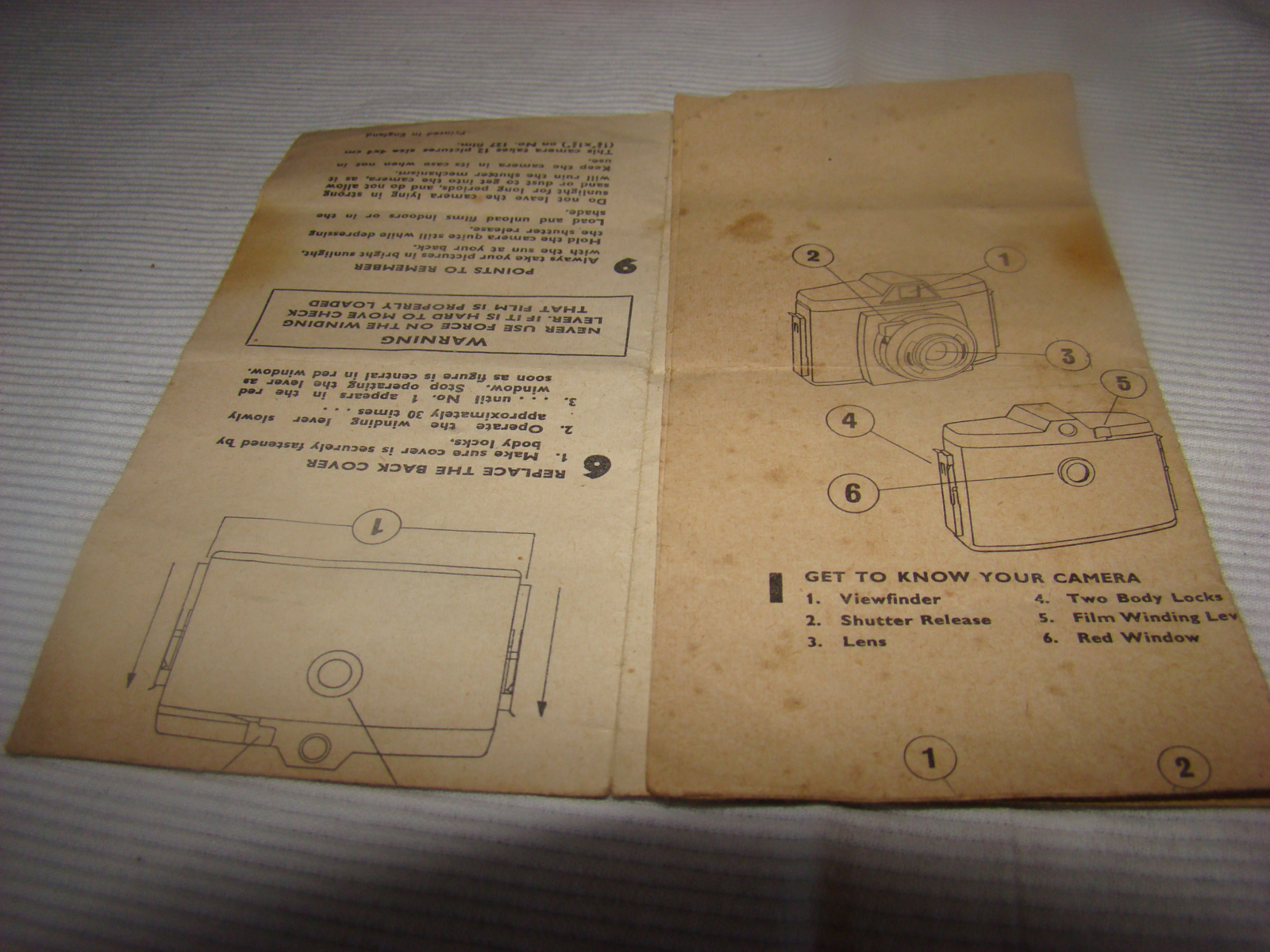 Coronet 4-4 Mark II foto camera 1961