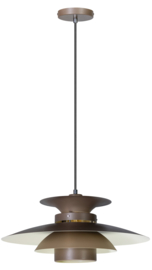 Hanglamp Potenza Taupe kleur d50cm E27 nr 05-HL4093-95